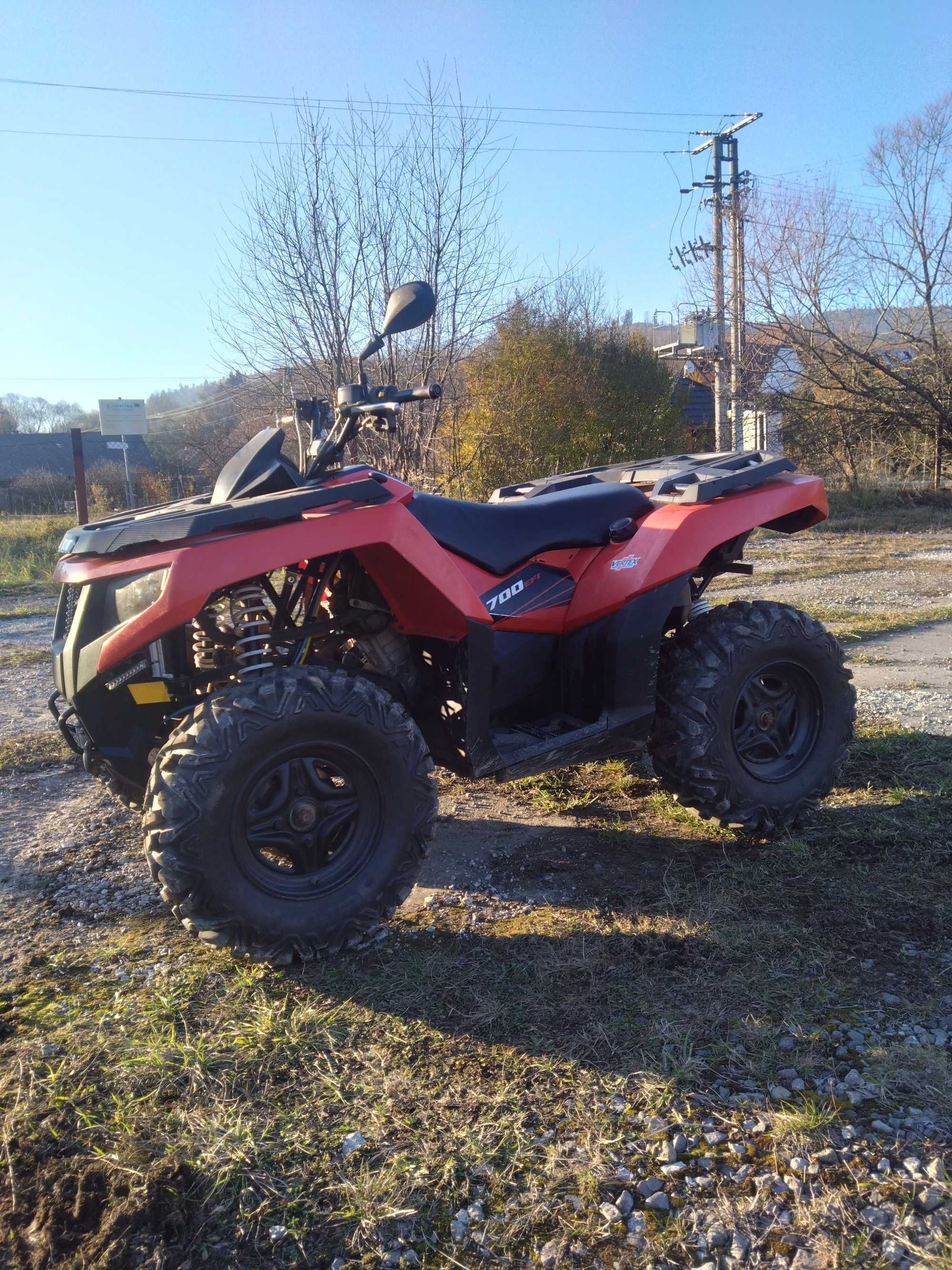 TOP Quad ATV Arctic Cat 4x4 700 EFI ALTERRA 2017