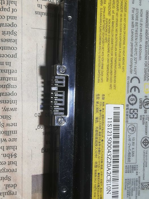 L11M6Y01 акб акумулятор батарея для ноутбука lenovo 2 шт 1 лотом