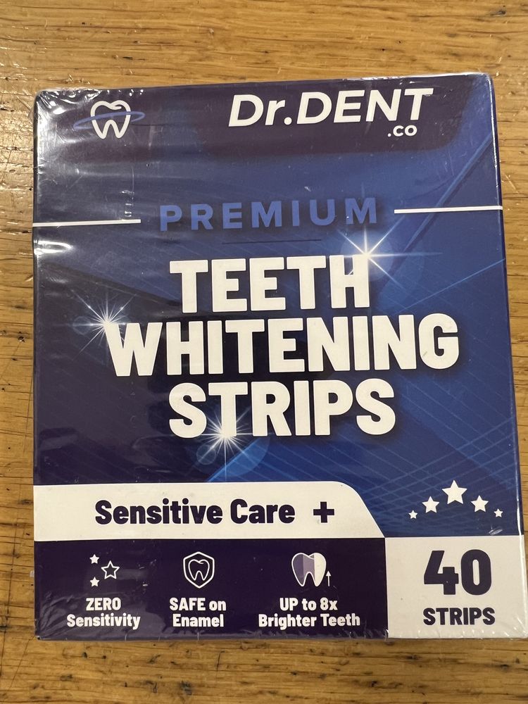 Tiras branqueadoras dentes branqueamento Dr.Dent Premium - selado