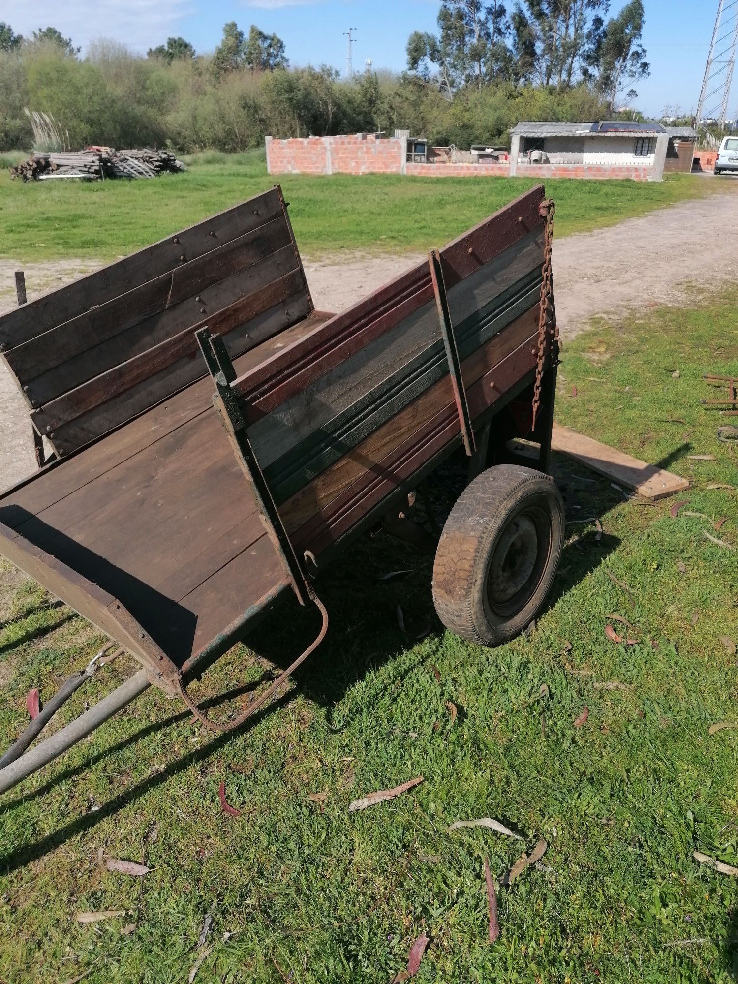 Carroça c/arreios