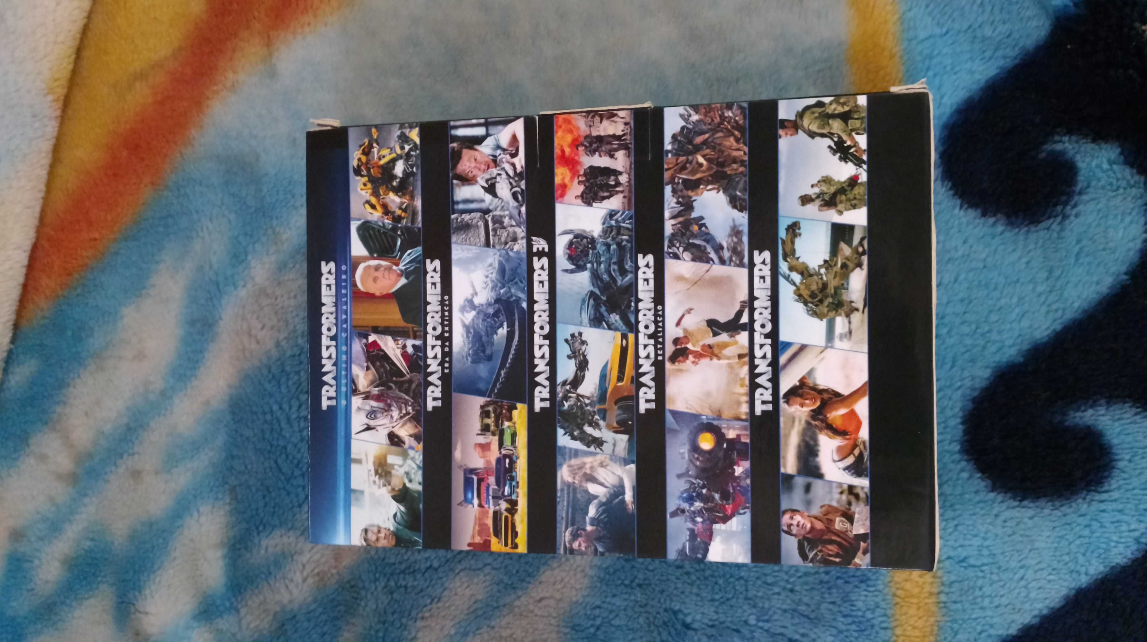 Edição 5 filmes Transformers