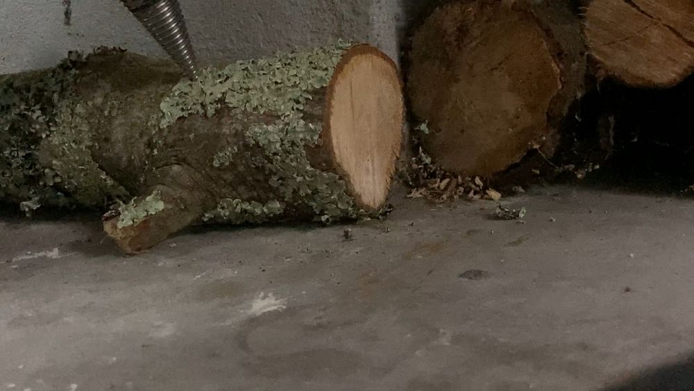 Fuso de rachar lenha para berbequim