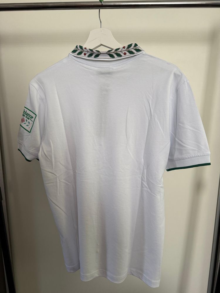 Koszulks Polo biala Casablanca