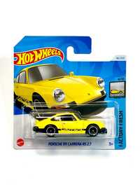 Hot Wheels Porsche 911 Carrera RS 2.7 żółty hotwheels Factory Fresh