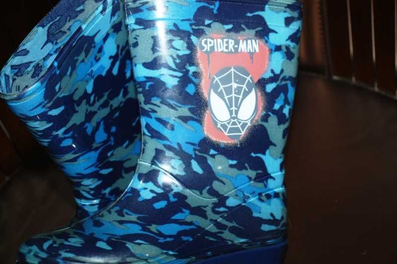 Galochas azuis Spider Man T.28 MARVEL como novas
