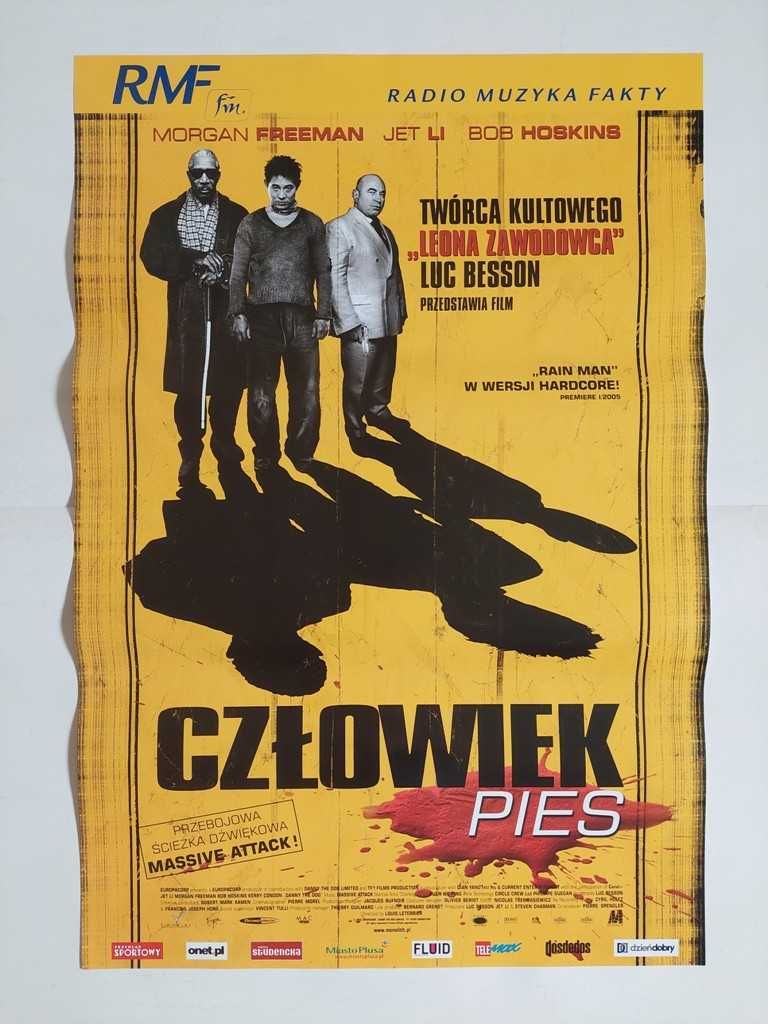 Plakat filmowy oryginalny - Człowiek Pies