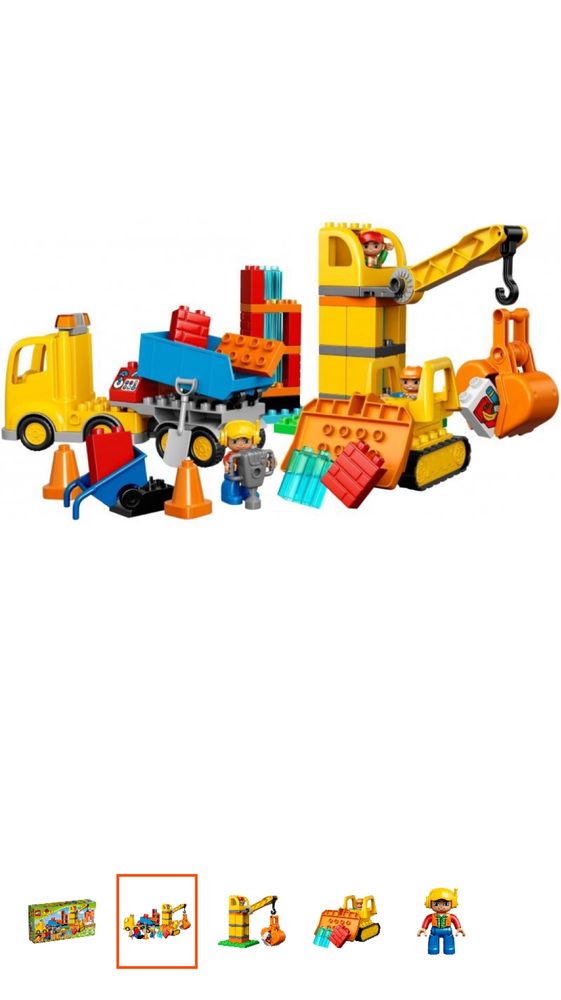 Lego duplo wielka budowa