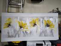 Quadro de parede de flores
