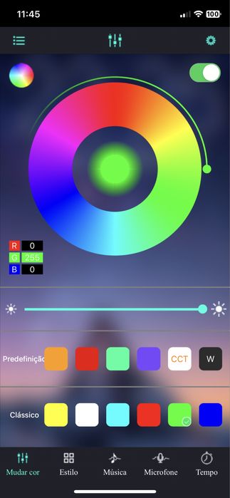 painel retroiluminado para aquario