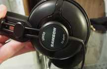 Профессиональные студийные наушники samson black sr950