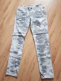 Szare jeansy skinny fit damskie Next rozmiar L/XL