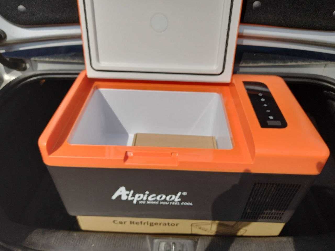 Компрессорный автохолодильник Alpicool 15 л до -20 C. 12,24,220 в