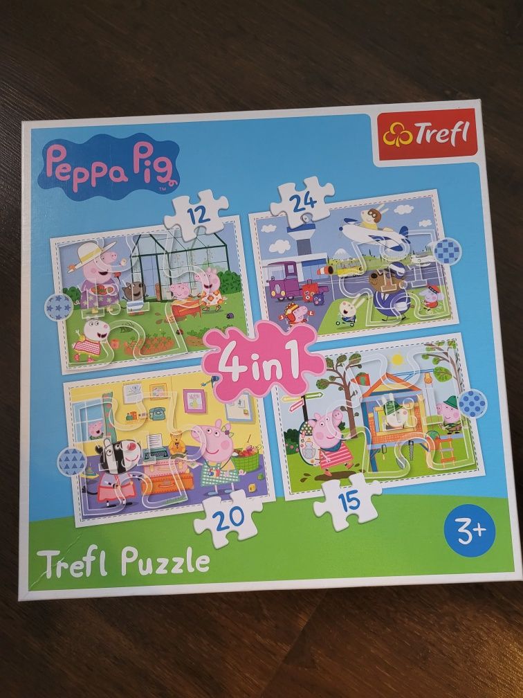 Puzzle Świnka Peppa