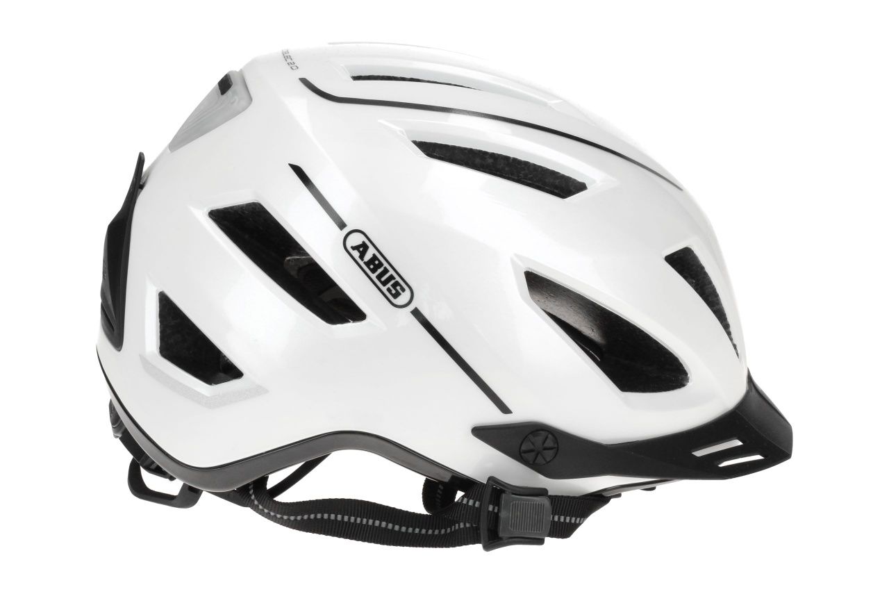 Kask rowerowy ABUS Pedelec 2.0 pearl white mtb gravel szosa