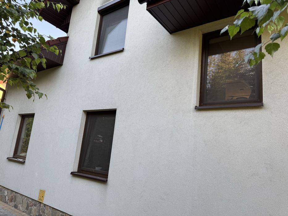 Okna pcv profil Schuco okucia Maco 2 szybowe kolor orzech