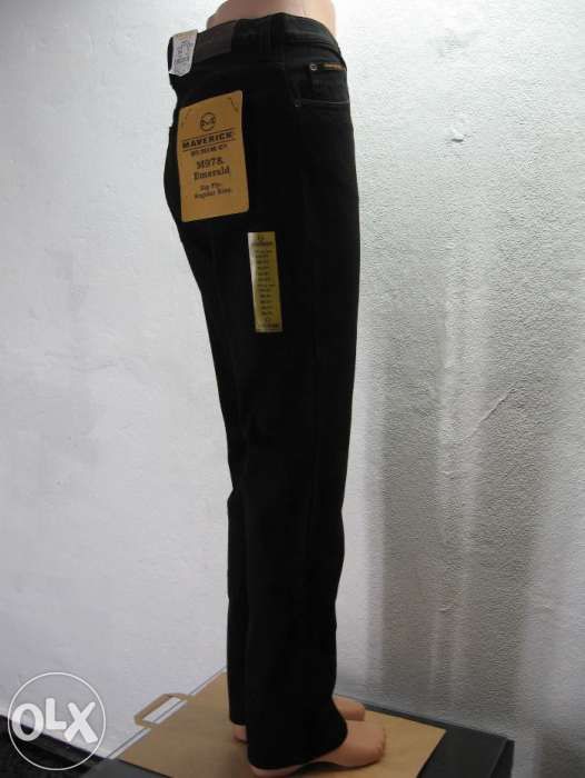 spodnie jeans damskie 28/31 lee-maverick nowe czarne
