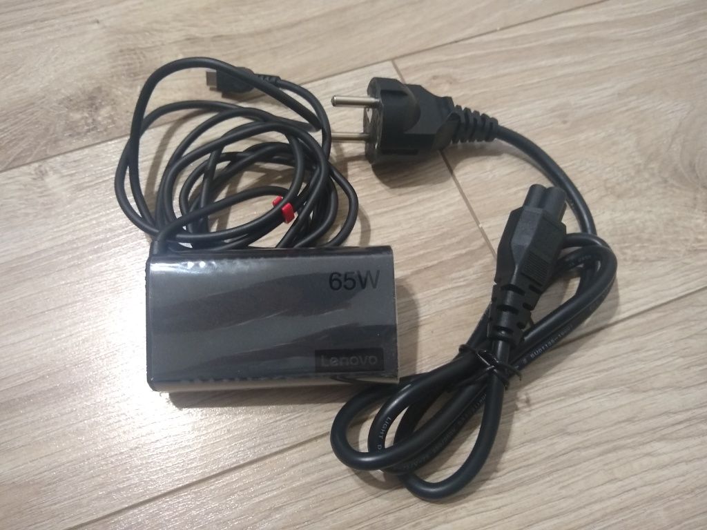 Nowy ładowarka Lenovo 65W USB- C adapter