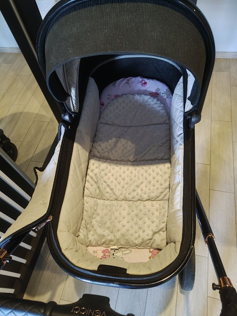 Wózek venicci Tinum 3w1 Black
