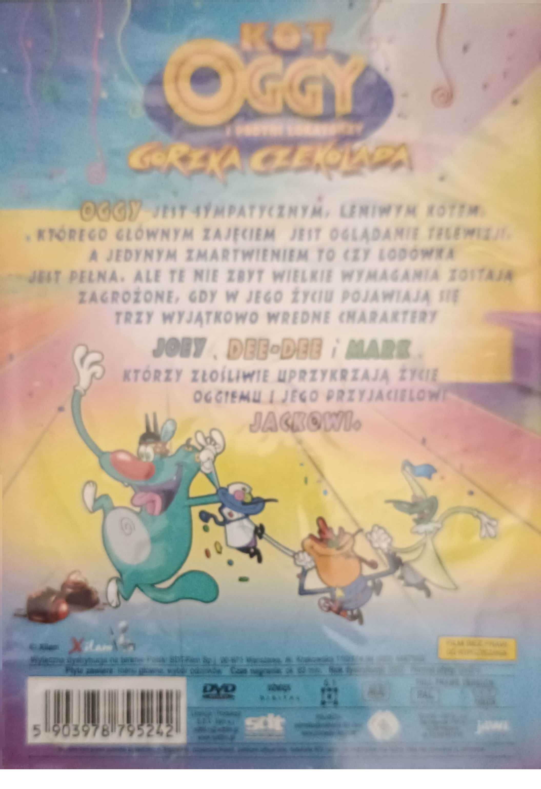 Kot Oggy i psotni lokatorzy Gorzka czekolada dvd