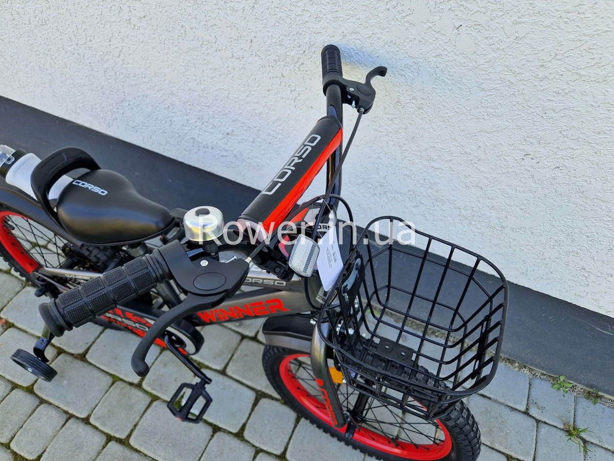 Дитячий велосипед з корзиною для 5-7 років Corso Winner WN-18041 18