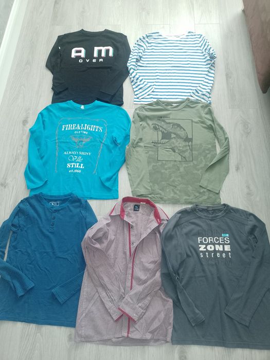 Zestaw ubrań chłopięcych 146/152