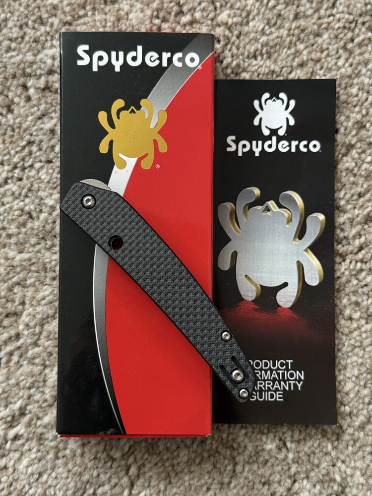 Spyderco Ikuchi S30V складний ніж. Найнижча ціна в Україні!!! Оригінал