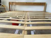 NEIDEN Ikea Rama łóżka, sosna, 140x200 cm. Pilnie do 30 maja