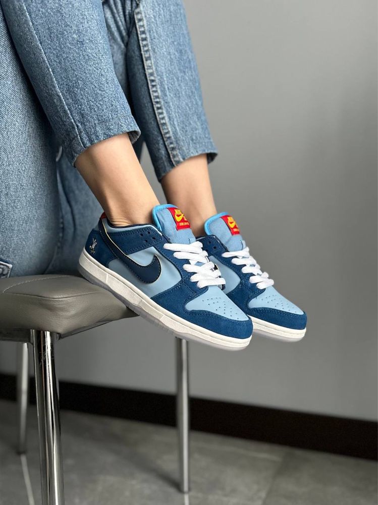 Кросівки Чоловічі Nike SB Dunk Low Blue 36-45 lux