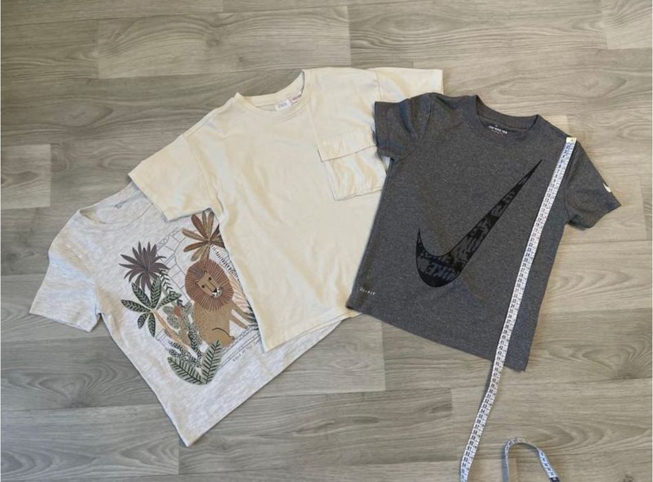 Футболки Zara, Nike, Tu, 116см