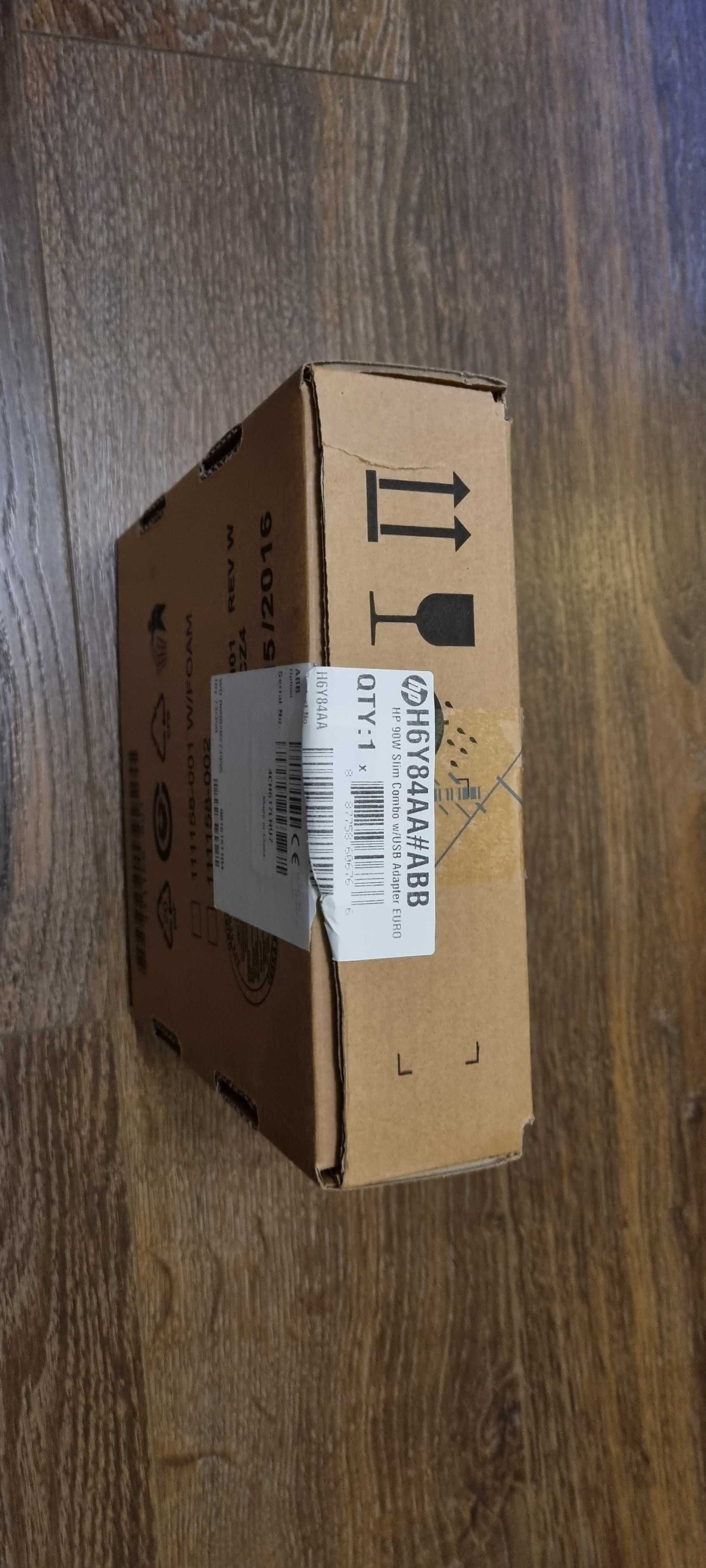 Oryginalny zasilacz sieciowy  laptopa HP 90 W Slim  Adapter H6Y84AA