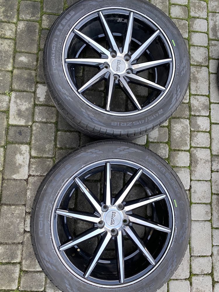 Alufelgi 5x114,3 18" Honda Accord CR-V Odyssey Spirior opony 245/45/18