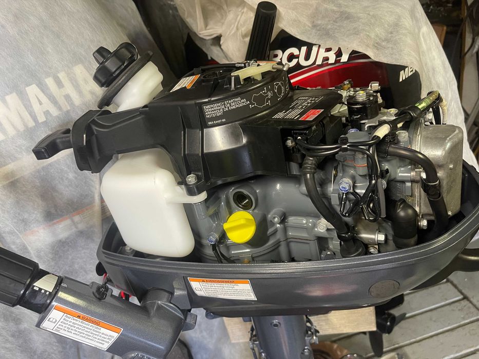 мотор човновий лодочний YAMAHA F 6  4 Такта 2017 рік стан нового 6 м/г