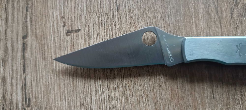 Mały nóż składany Spyderco, mini, Brelok do kluczy