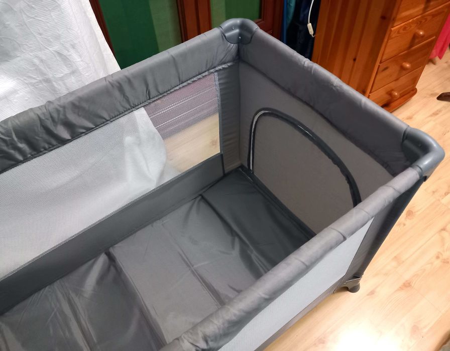 Łóżeczko turystyczne MOBY-SYSTEM Kojec dla dziecka składany 125x65x74