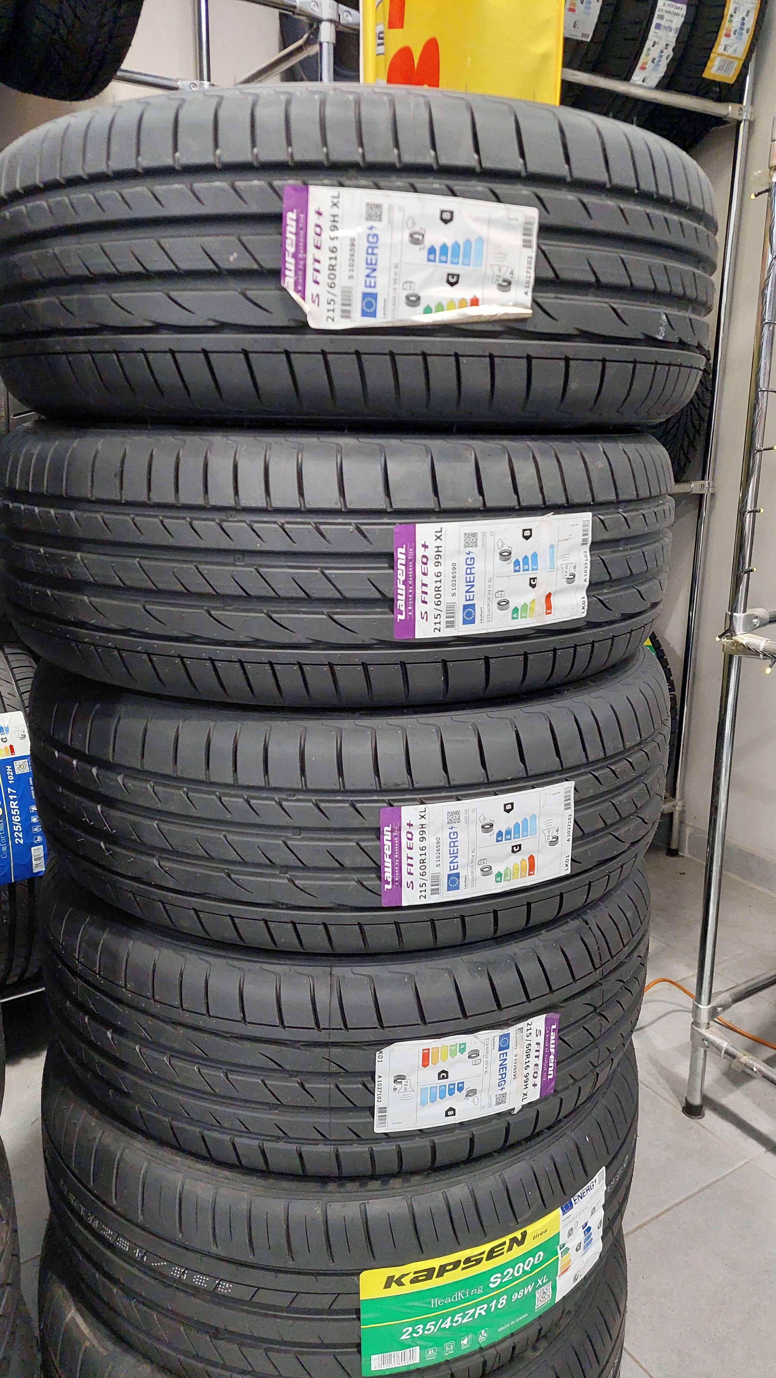 Літні шини 215/60r16 KapsenLaufenn