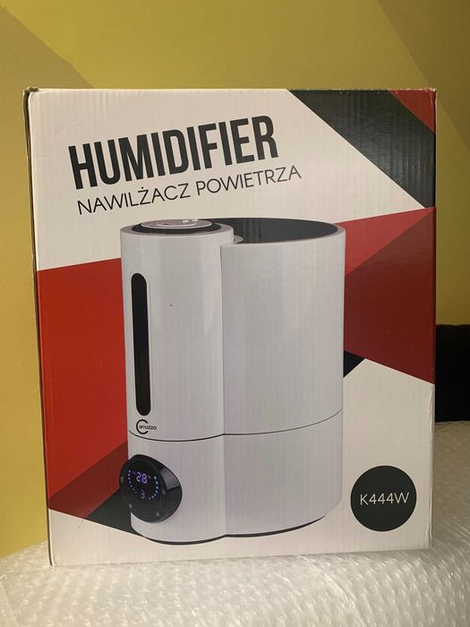 Nawilżacz ultradzwiękowy Carruzzo K444W, biały, aromateriapia