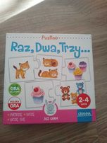 Puzzle gra uczę się, liczę patrzę Puzlino