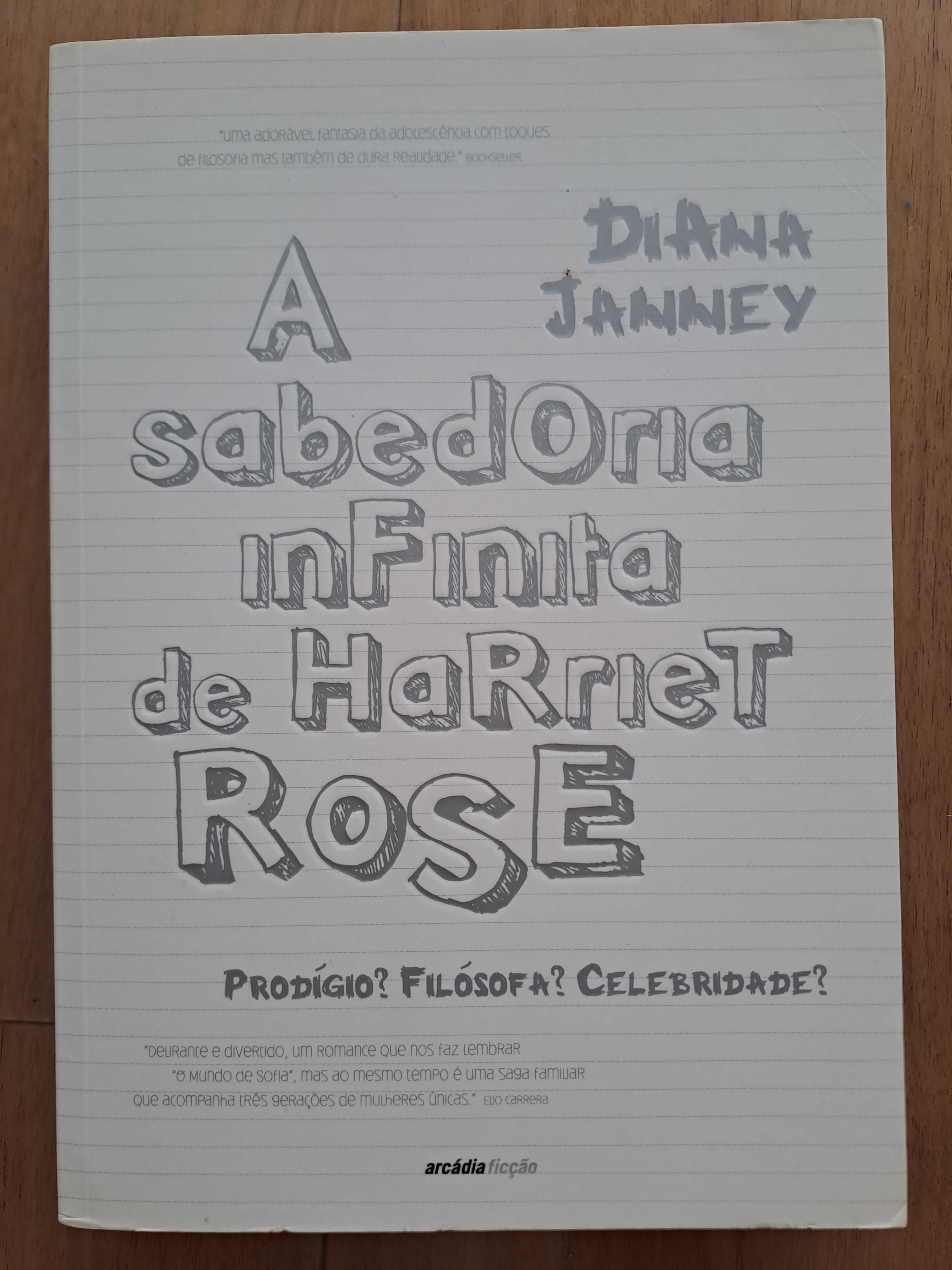 Livro novo "A sabedoria infinita de Harriet Rose