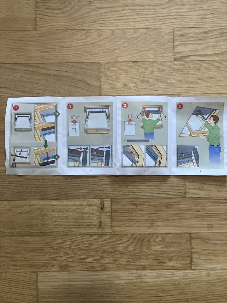 Oryginalna markiza zaciemniająca VELUX, montaż zewnętrzyn