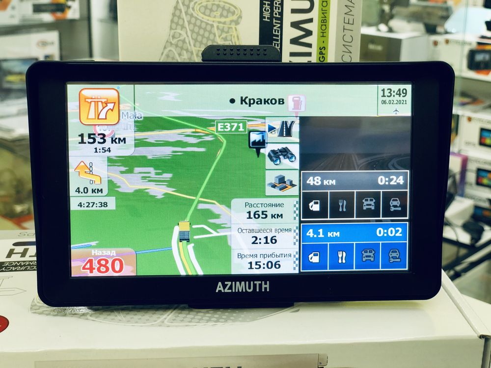 GPS Навигатор B78 Pro 8GB в комплекте IGO PRIMO TRUCK