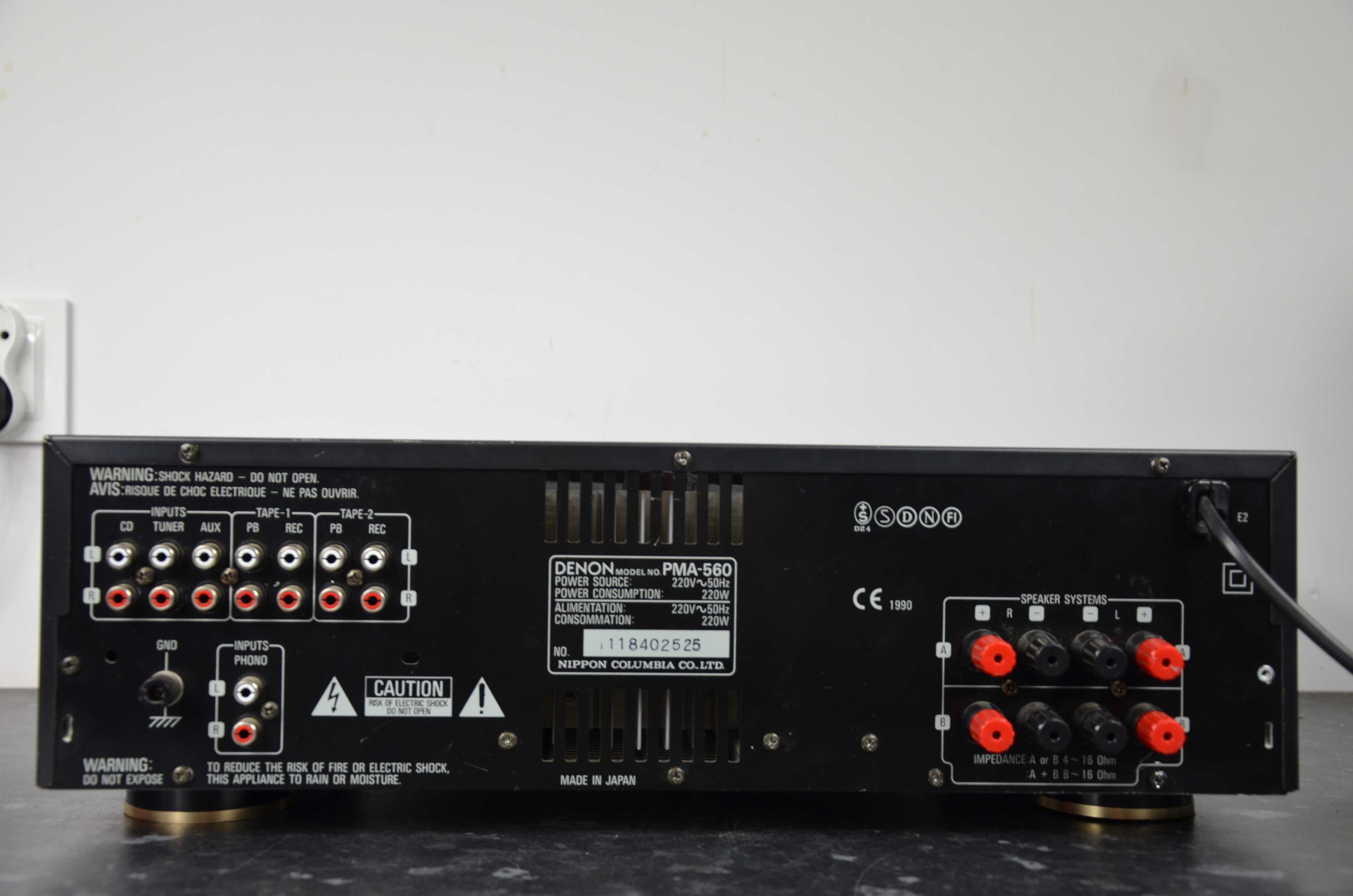 Wzmacniacz stereo DENON PMA-560 OKAZJA JAPAN