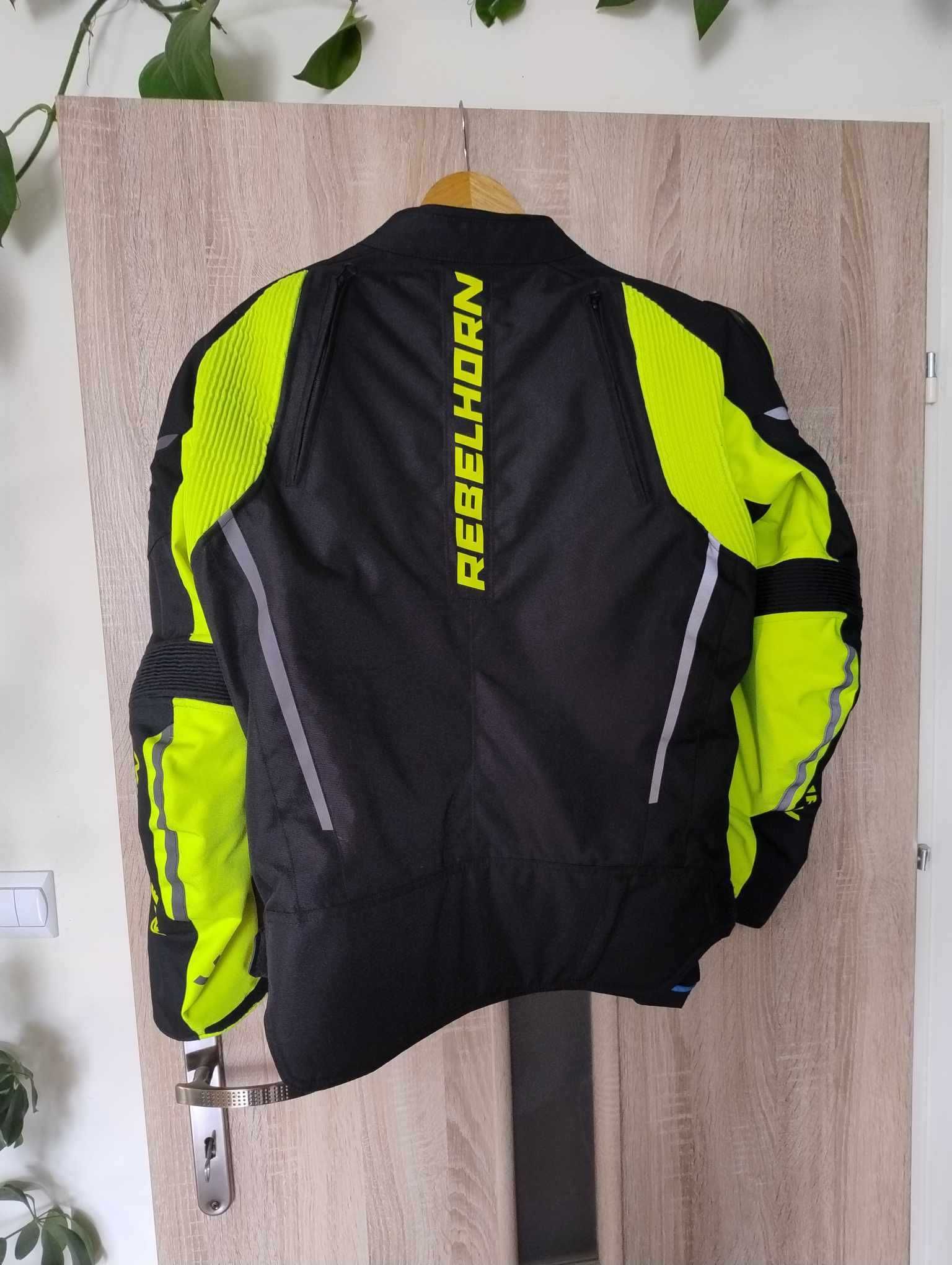 Rebelhorn Vandal Black/Fluo Yellow w rozmiarze L