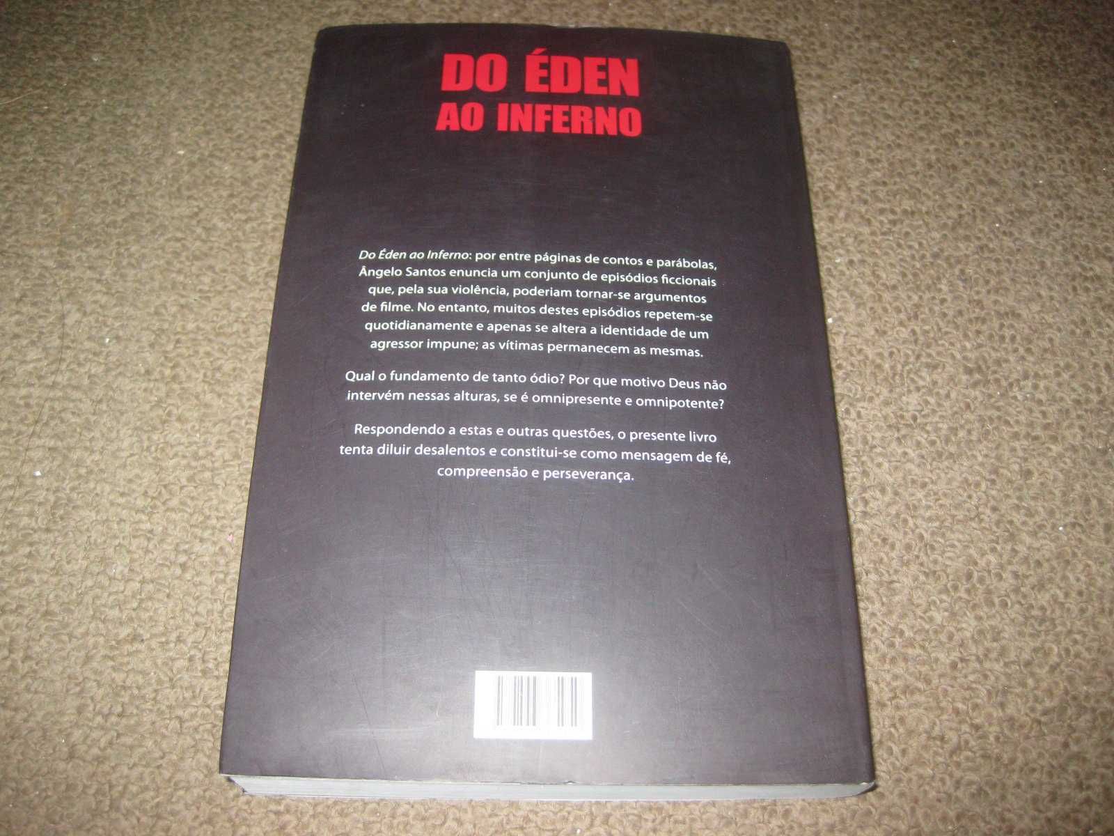 Livro "Do Éden ao Inferno" de Ângelo Santos