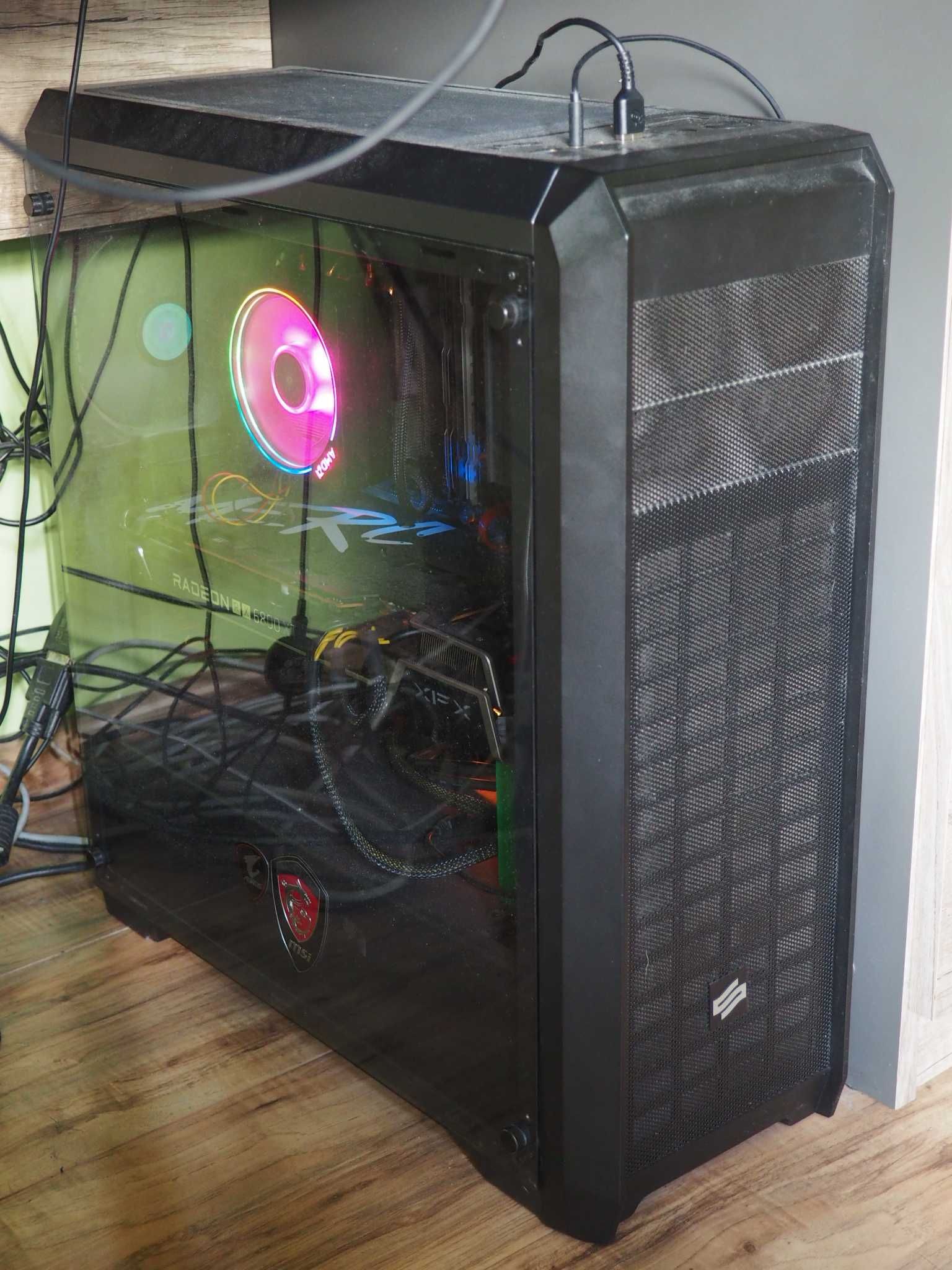 Komputer Gamingowy - Radeon RX 6800 XT 16GB/Ryzen 7 3700X/24GB RAM