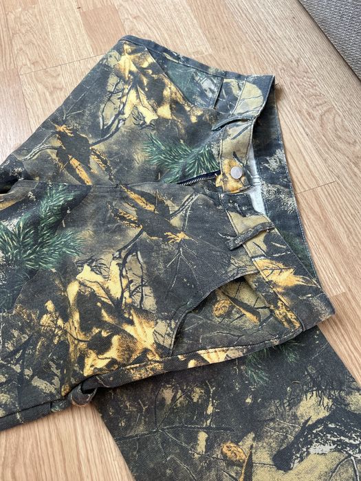 широкие джинсы realtree камуфляж baggy sematary