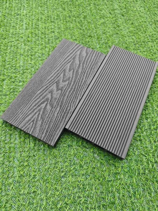 Deska kompozytowa 3D PREMIUM szczotkowana wzór drewna Mocha Czekolada