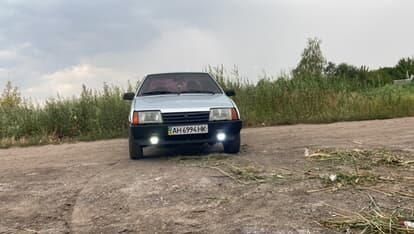 Ваз 21099 на полном ходу