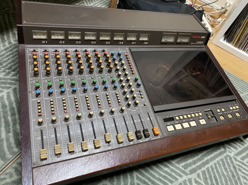 Tascam 388 Mixer - Mesa mistura com tape / fita