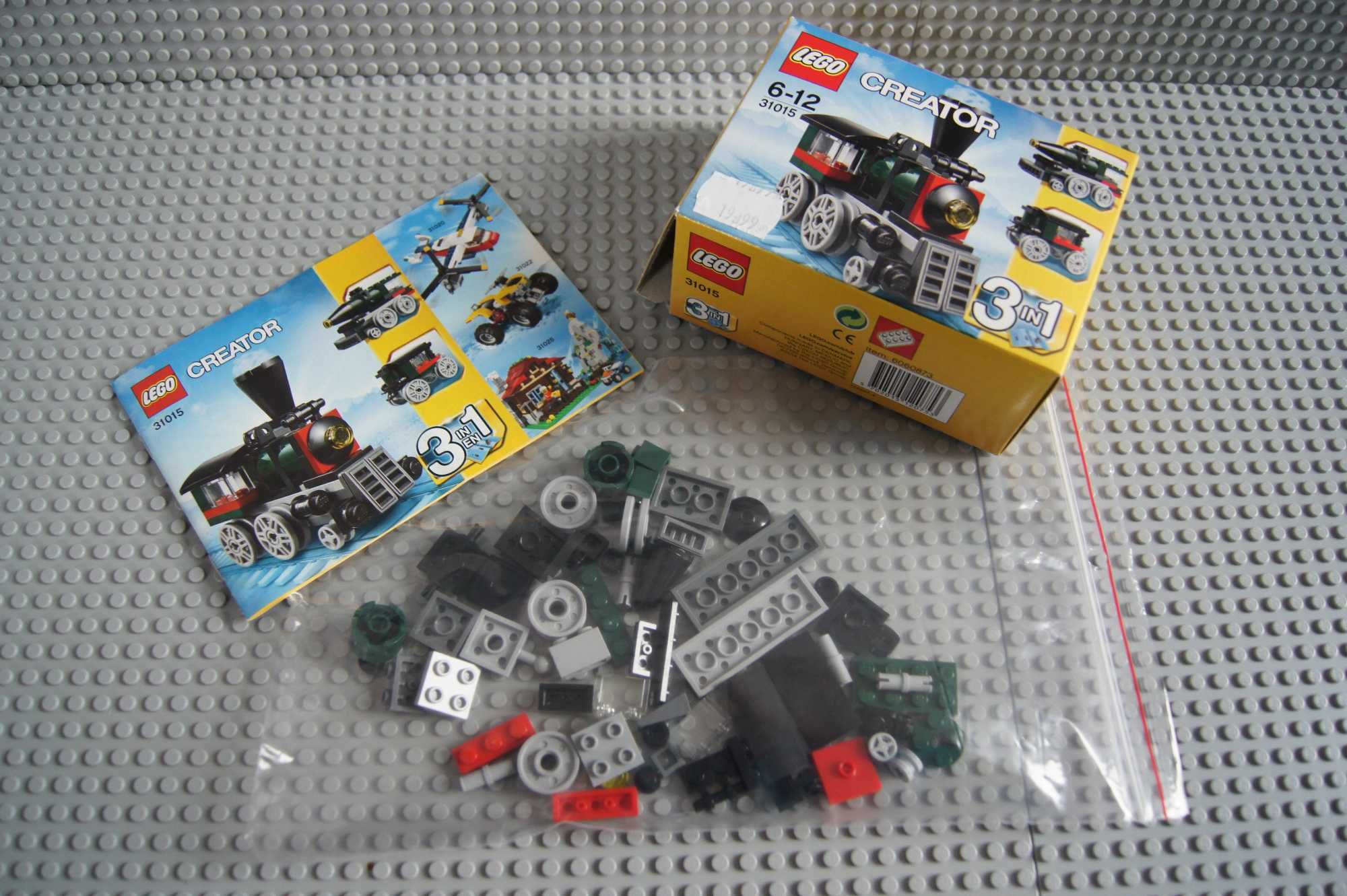 Lego Creator 31015 lokomotywa