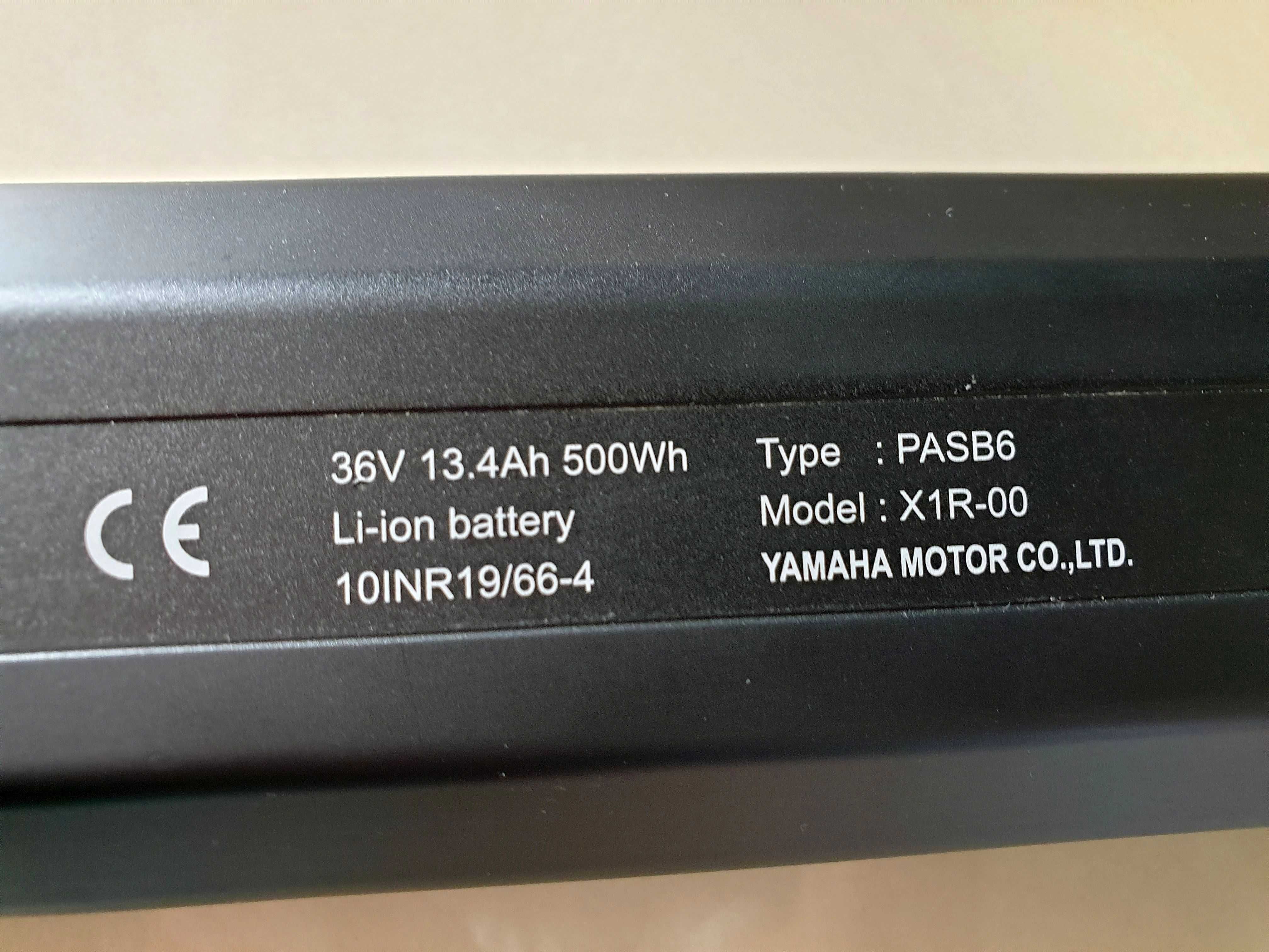 Yamaha InTube PASB6  X1R-00  500Wh 36V 13.4Ah akumulator eBike